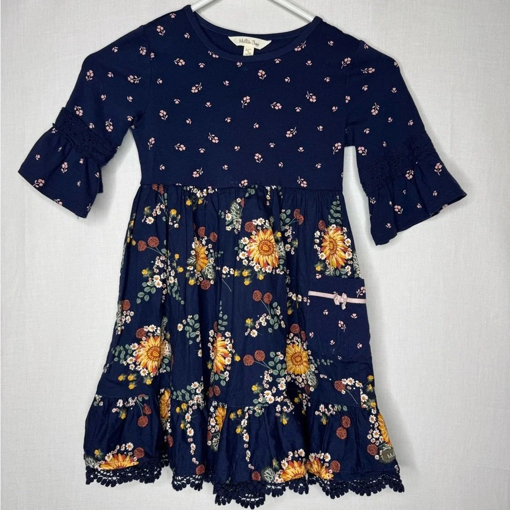 Matilda Jane Girls‎ Just Imagine Callista Floral Dress Sz 6
